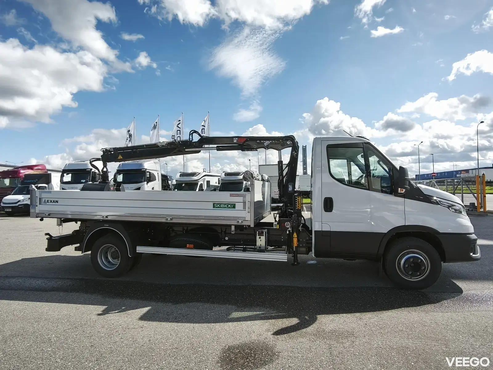 Iveco Daily  70C18H kallur, kraana, greiferkopp 3 129kW