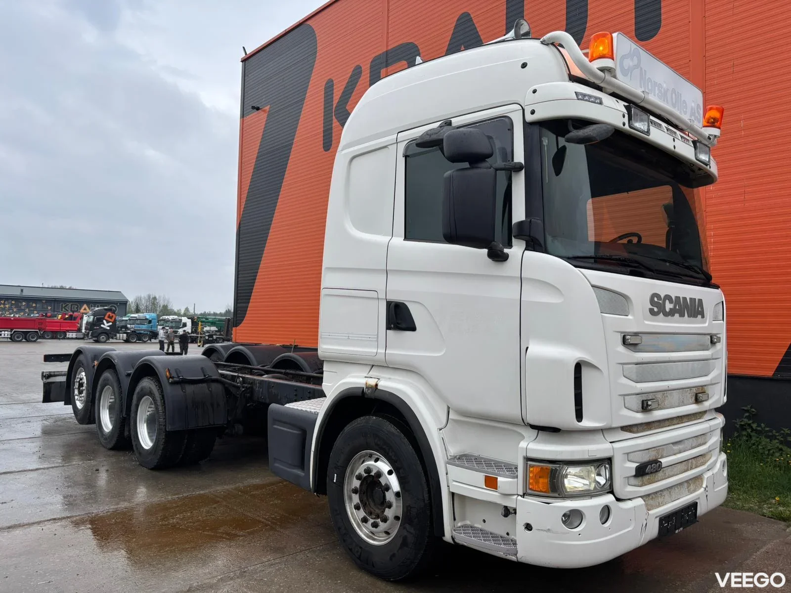 SCANIA G480 RETARDER / CHASSIS L=8002 mm 480kW