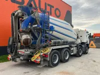 SCANIA P 410 8x4 LIEBHERR 9 m3 + CONVEYOR / FULL STEEL  302kW thumbnail
