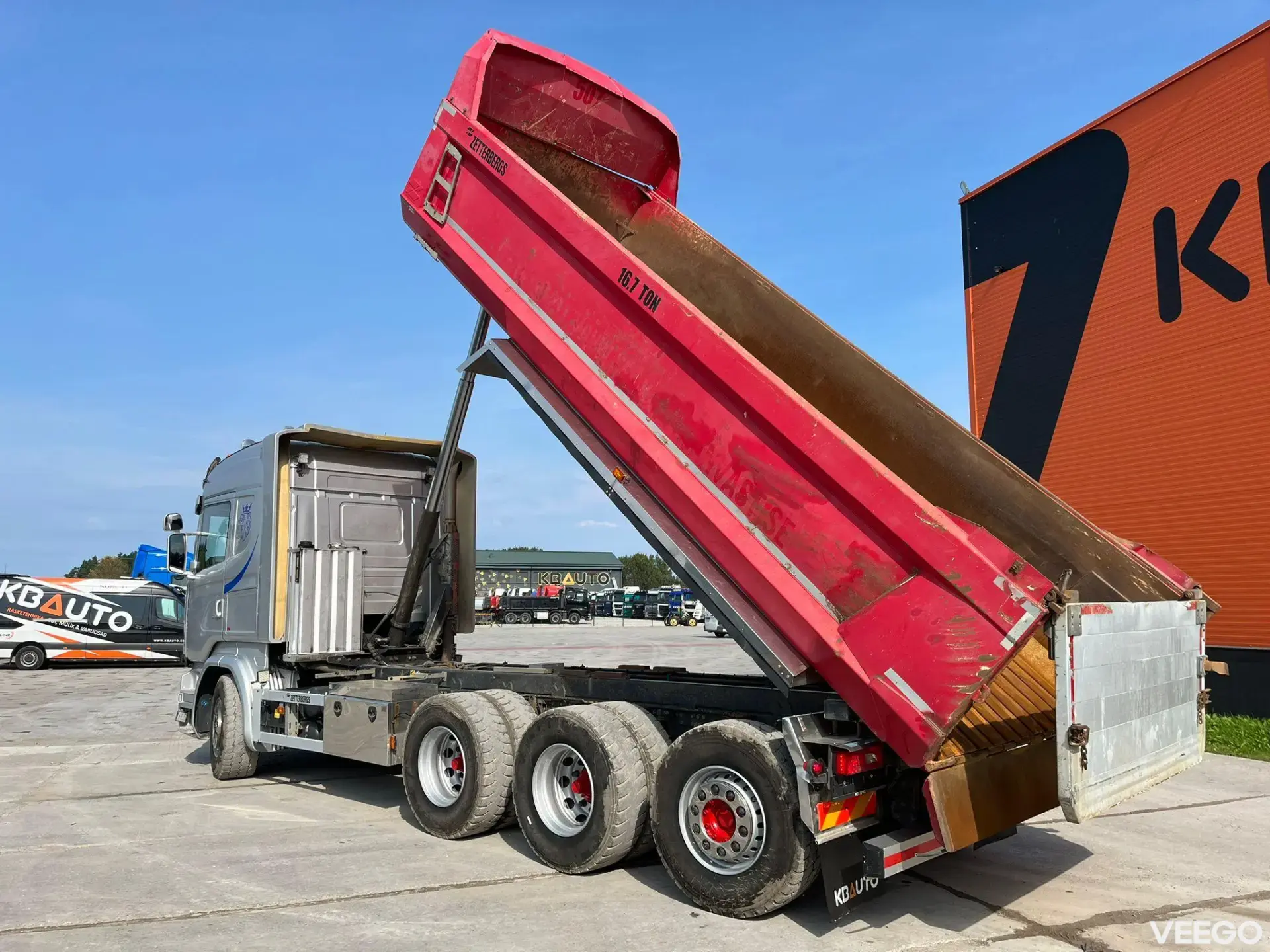 SCANIA R520 RETARDER / BOX L=6256 mm 382kW