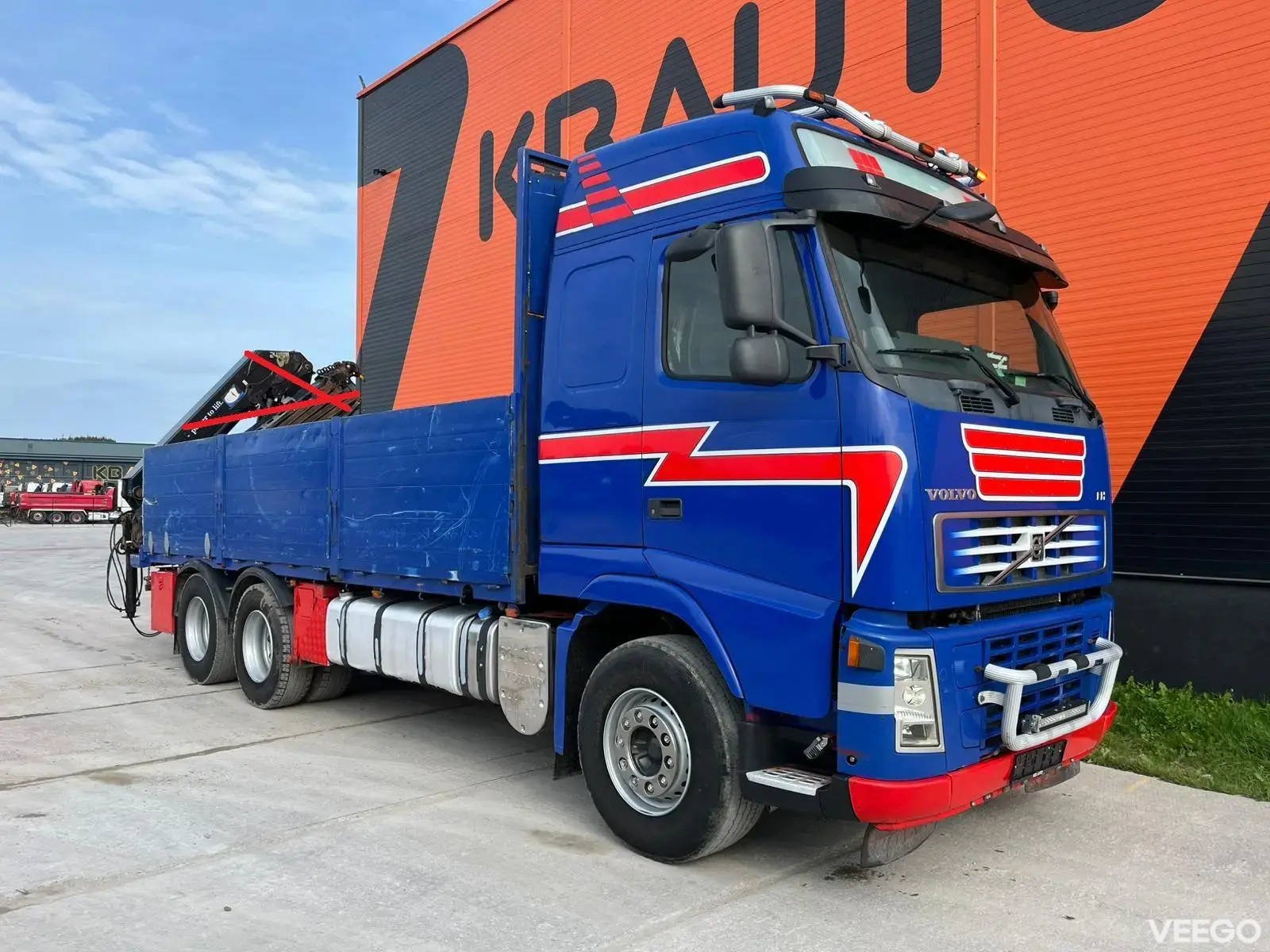 Volvo FH-480 FOR SALE WITHOUT CRANE ! / PLATFORM L=6403 mm  353kW