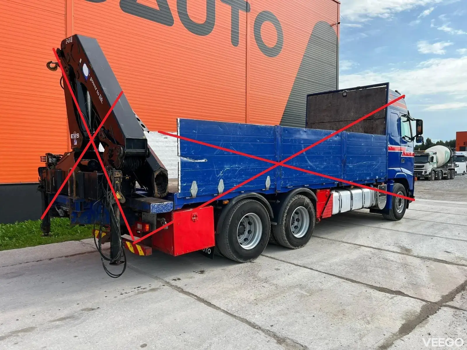 Volvo FH-480 FOR SALE WITHOUT CRANE ! / PLATFORM L=6403 mm  353kW