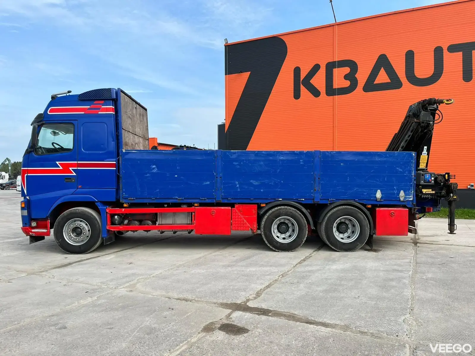 Volvo FH-480 HMF 2420-K5 YEAR 2011 / PLATFORM L=6403 mm  353kW