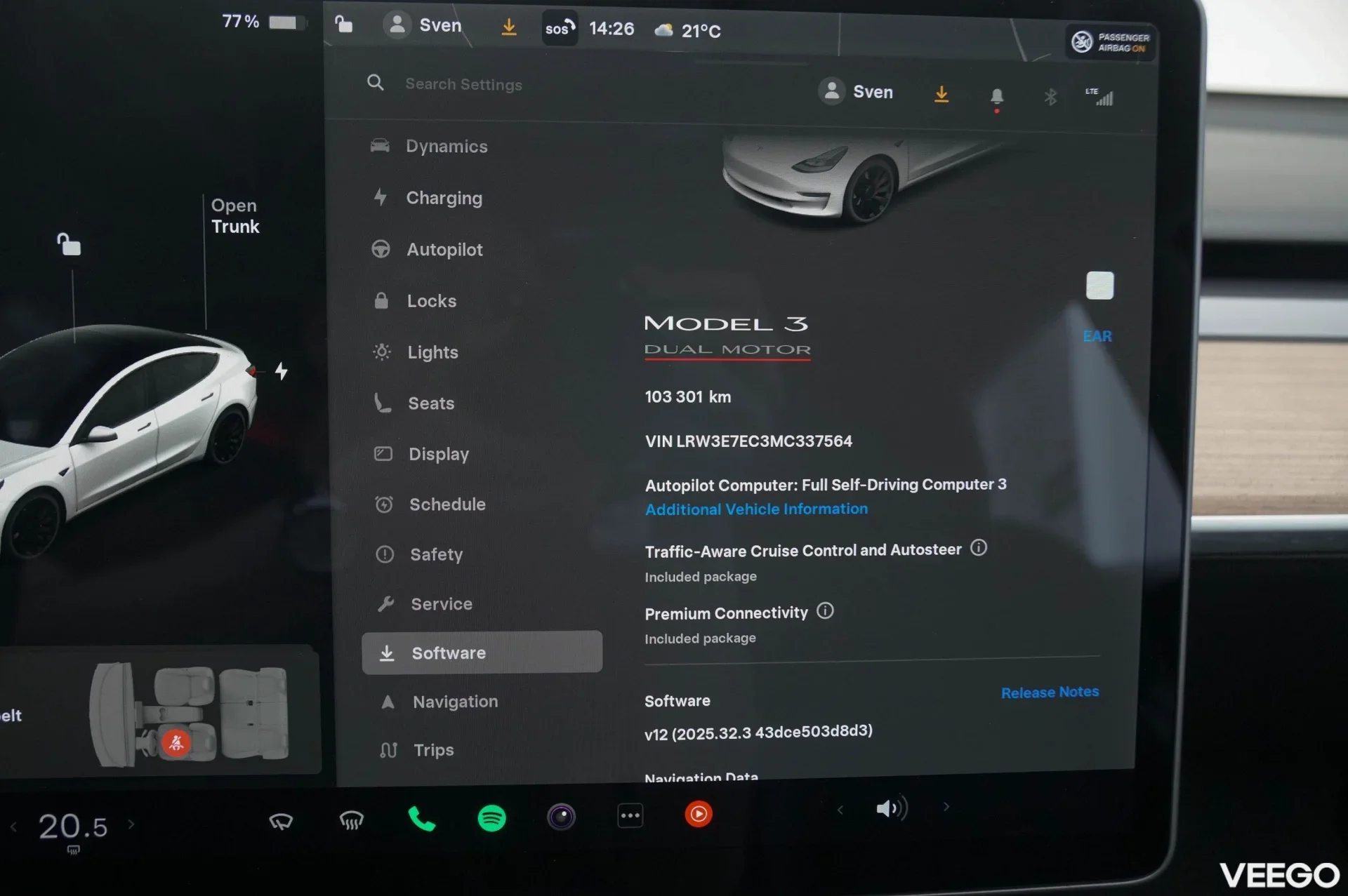 Tesla Model 3 Performance AWD Facelift 155kW