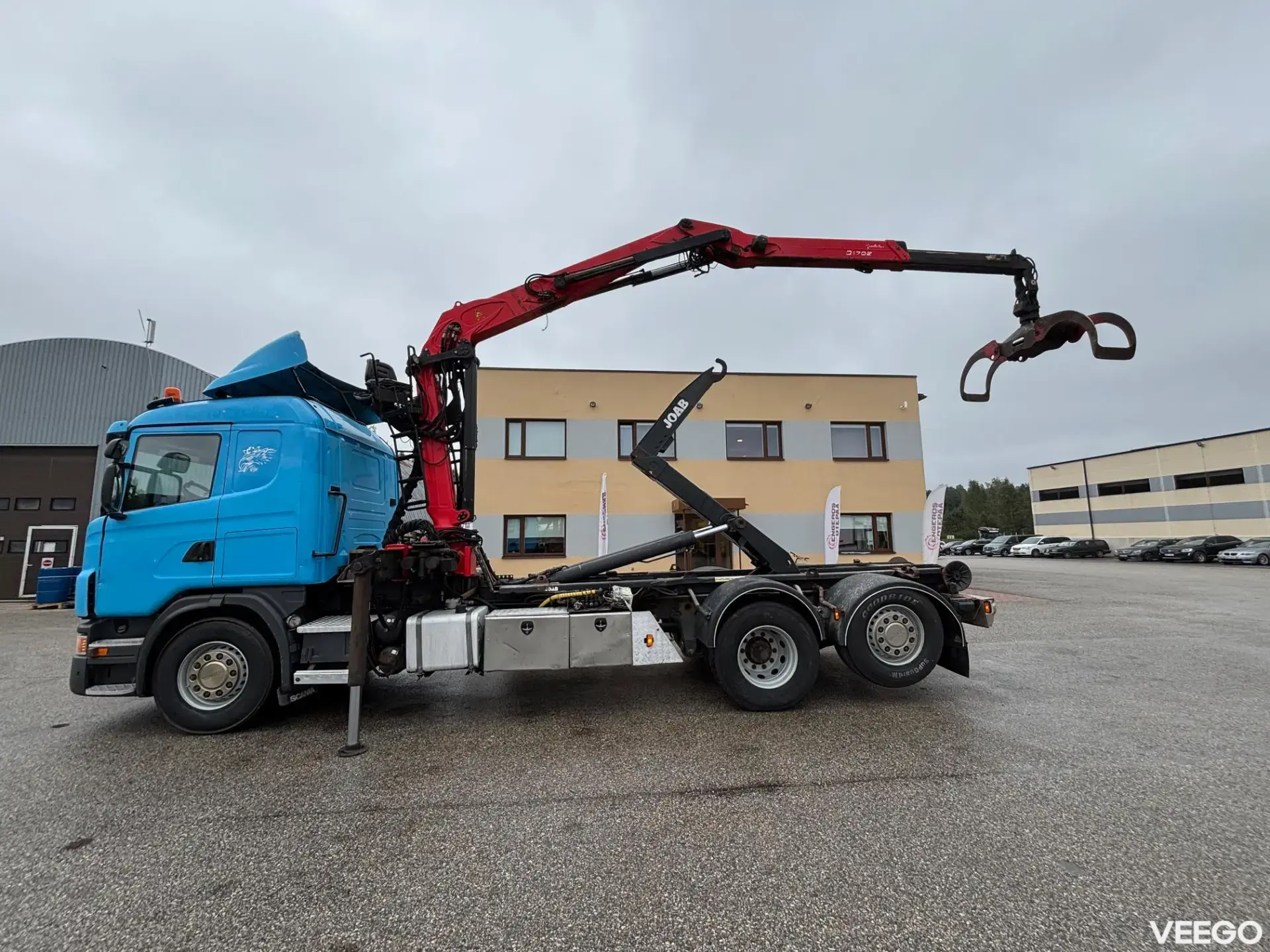 SCANIA G480 6X2*4 + PALFINGER Q170Z CRANE + JOAB LIFT 353kW