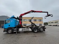 SCANIA G480 6X2*4 + PALFINGER Q170Z CRANE + JOAB LIFT 353kW thumbnail