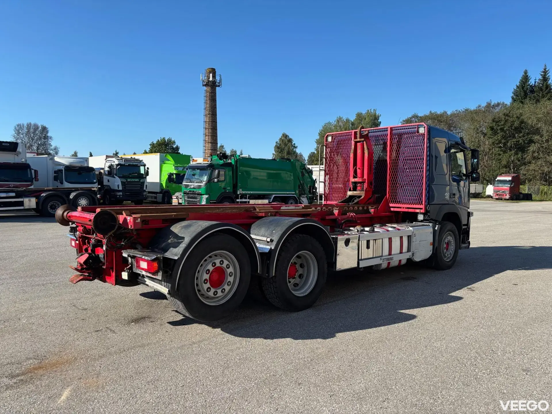 Volvo FM450 6x2*4 + ZETTEBERGS LIFT 338kW