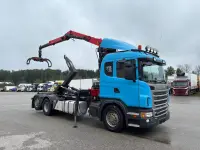 SCANIA G480 6X2*4 + PALFINGER Q170Z CRANE + JOAB LIFT 353kW thumbnail