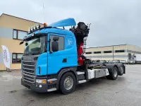 SCANIA G480 6X2*4 + PALFINGER Q170Z CRANE + JOAB LIFT 353kW thumbnail