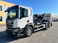 SCANIA P410 6X2*4 EURO6 + ZETTERBERG HOOKLIFT 302kW thumbnail