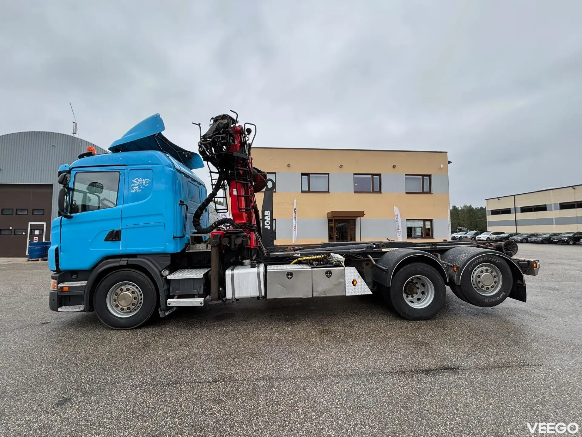 SCANIA G480 6X2*4 + PALFINGER Q170Z CRANE + JOAB LIFT 353kW