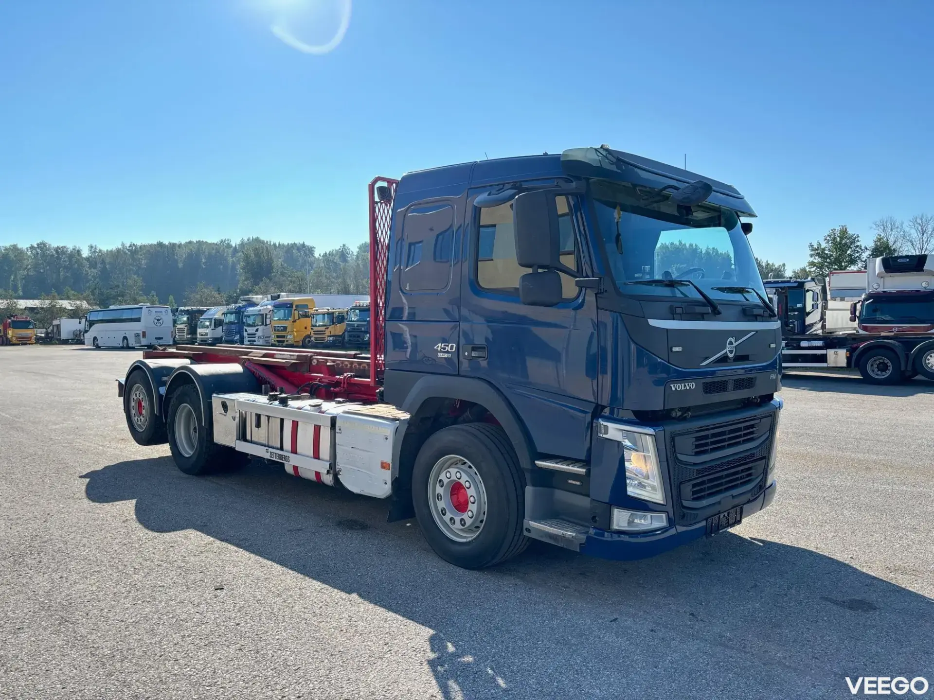 Volvo FM450 6x2*4 + ZETTEBERGS LIFT 338kW