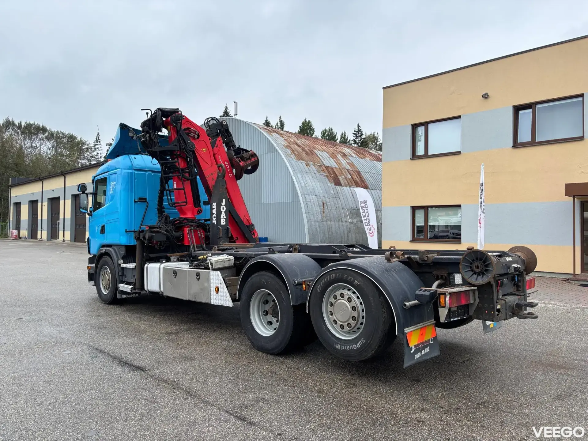 SCANIA G480 6X2*4 + PALFINGER Q170Z CRANE + JOAB LIFT 353kW
