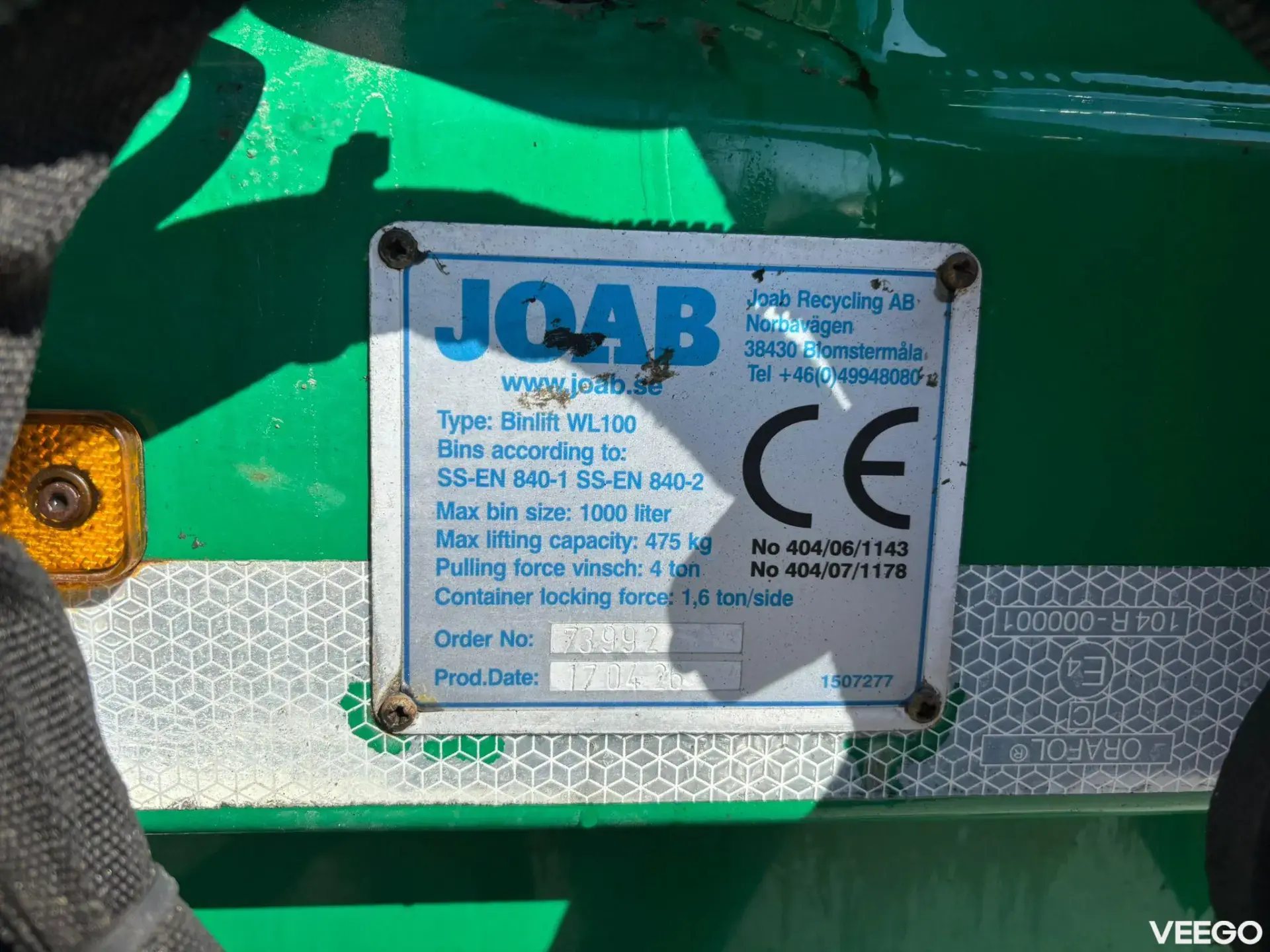 Volvo FM 6x2*4 JOAB PRESS + WINCH + BOTEK W 308kW