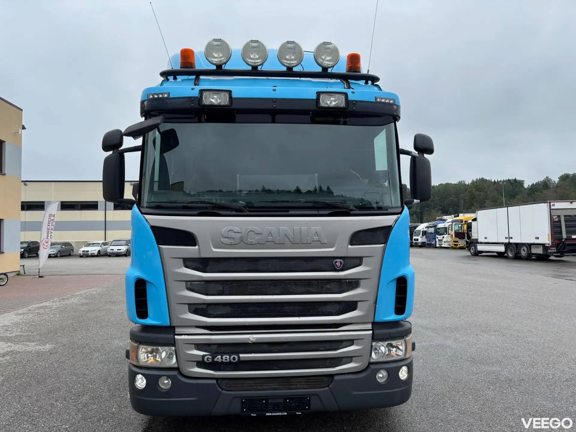 SCANIA G480 6X2*4 + PALFINGER Q170Z CRANE + JOAB LIFT 353kW