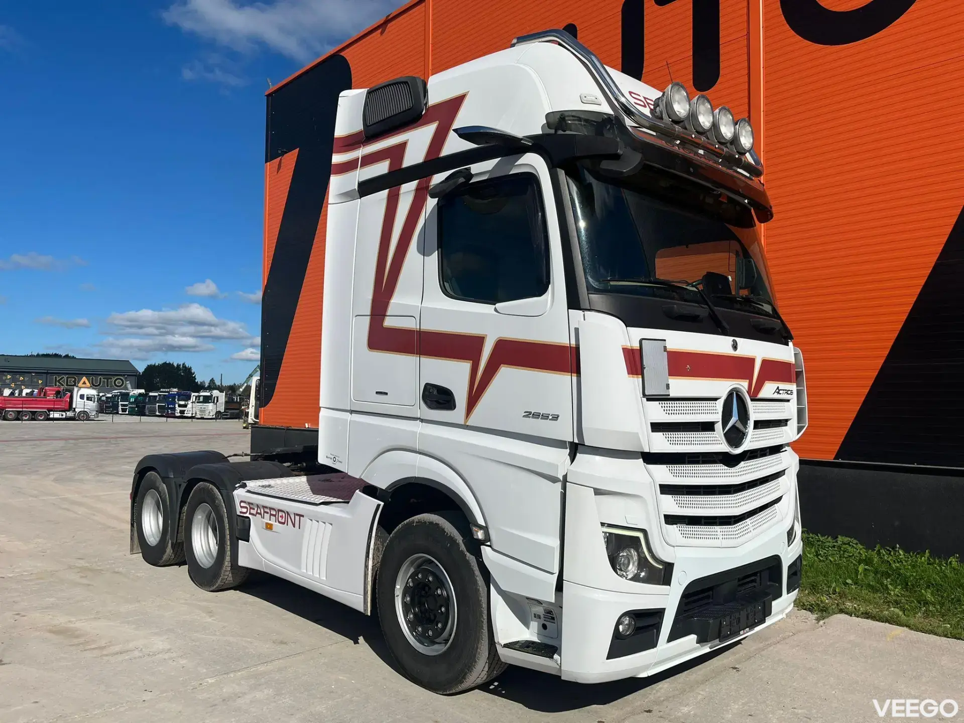 Mercedes-Benz Actros GIGASPACE / CAM MIRRORS / DOUBLE BOGIE 390kW