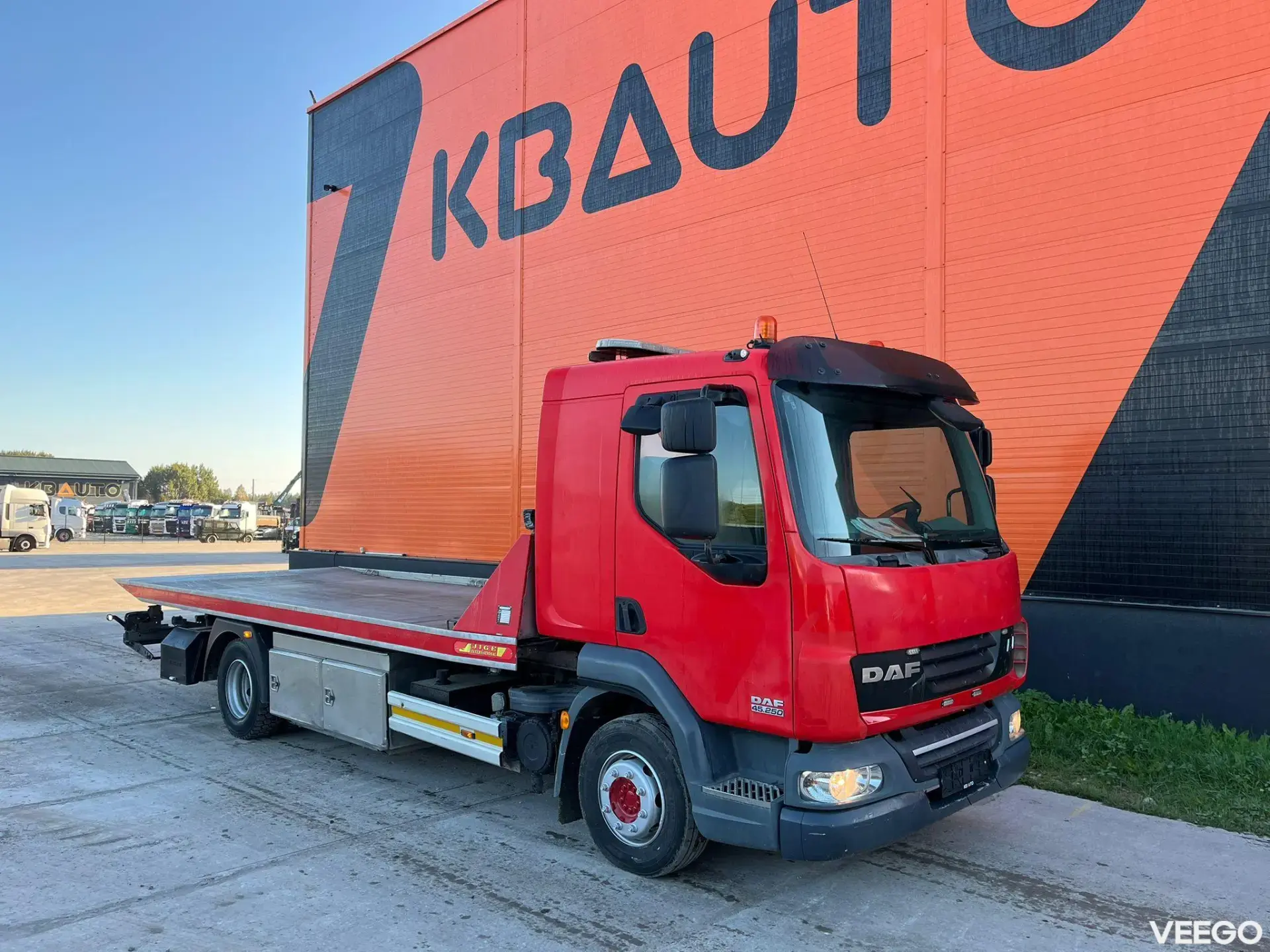 DAF LF250 Jige Simplex 5T / 2x WINCH / platform L=5498 mm 184kW