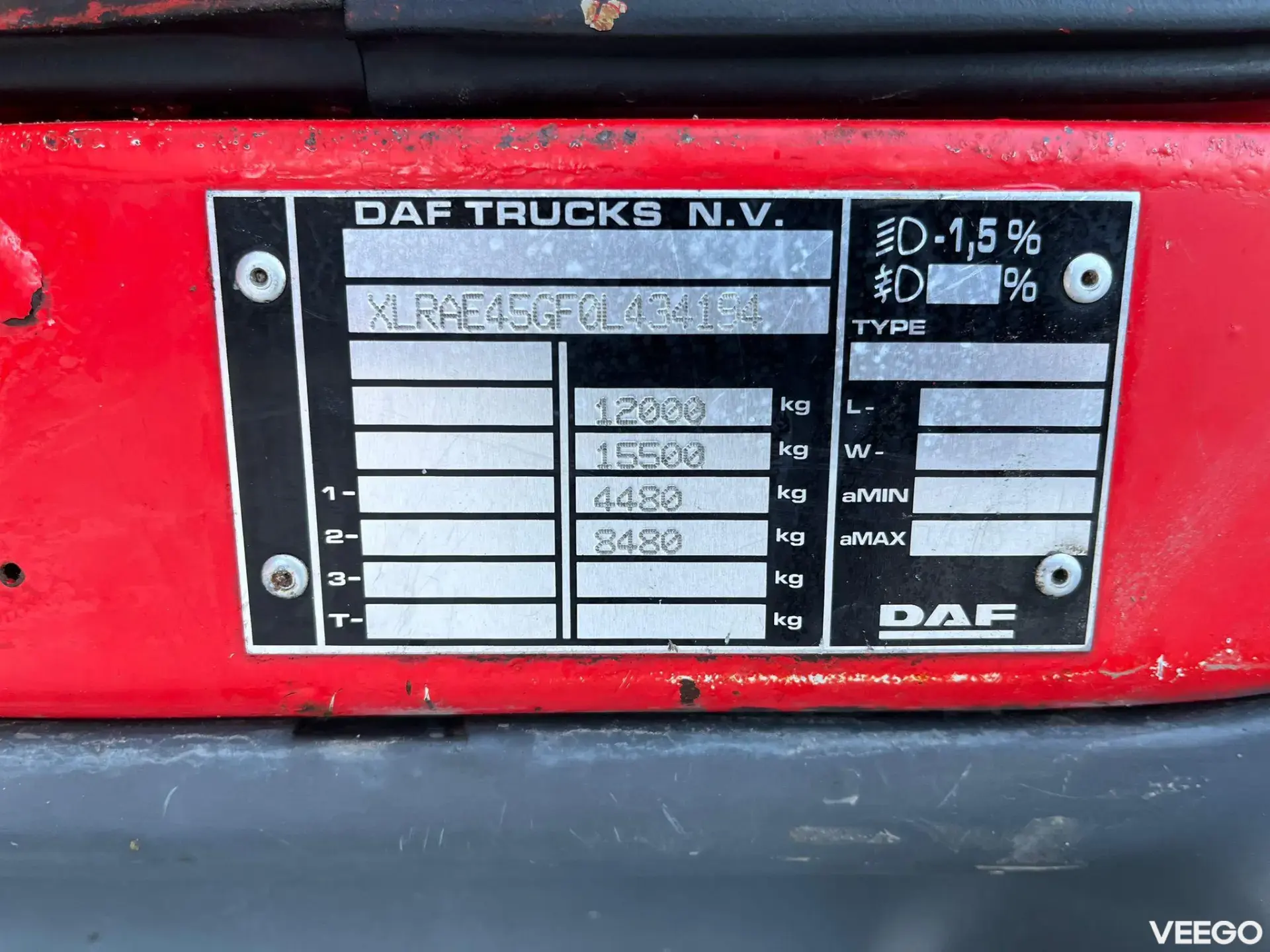 DAF LF250 Jige Simplex 5T / 2x WINCH / platform L=5498 mm 184kW