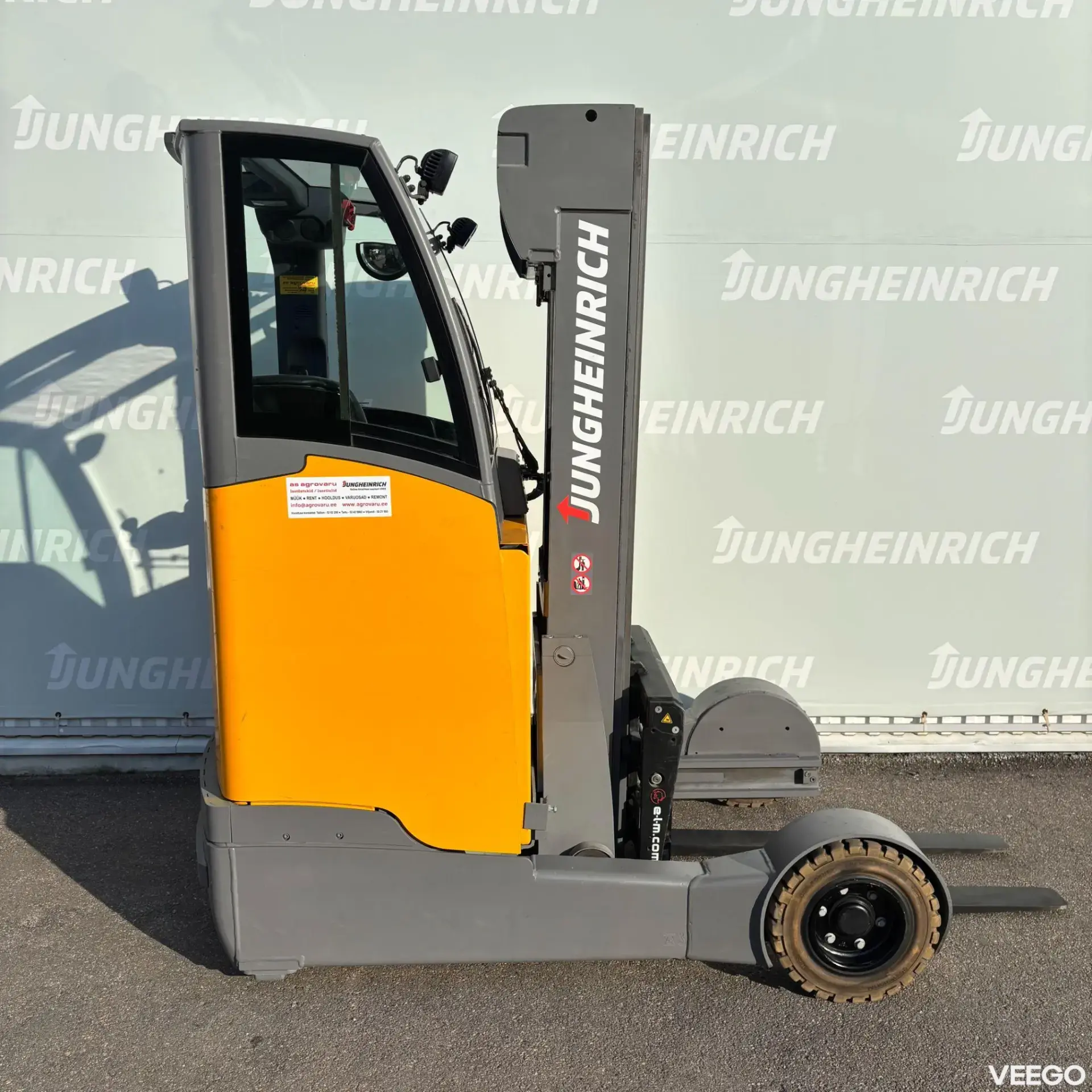 Jungheinrich ETV C20 5000 DZ 1200mm / Kinnise kabiiniga(ilma ukseta) 8kW