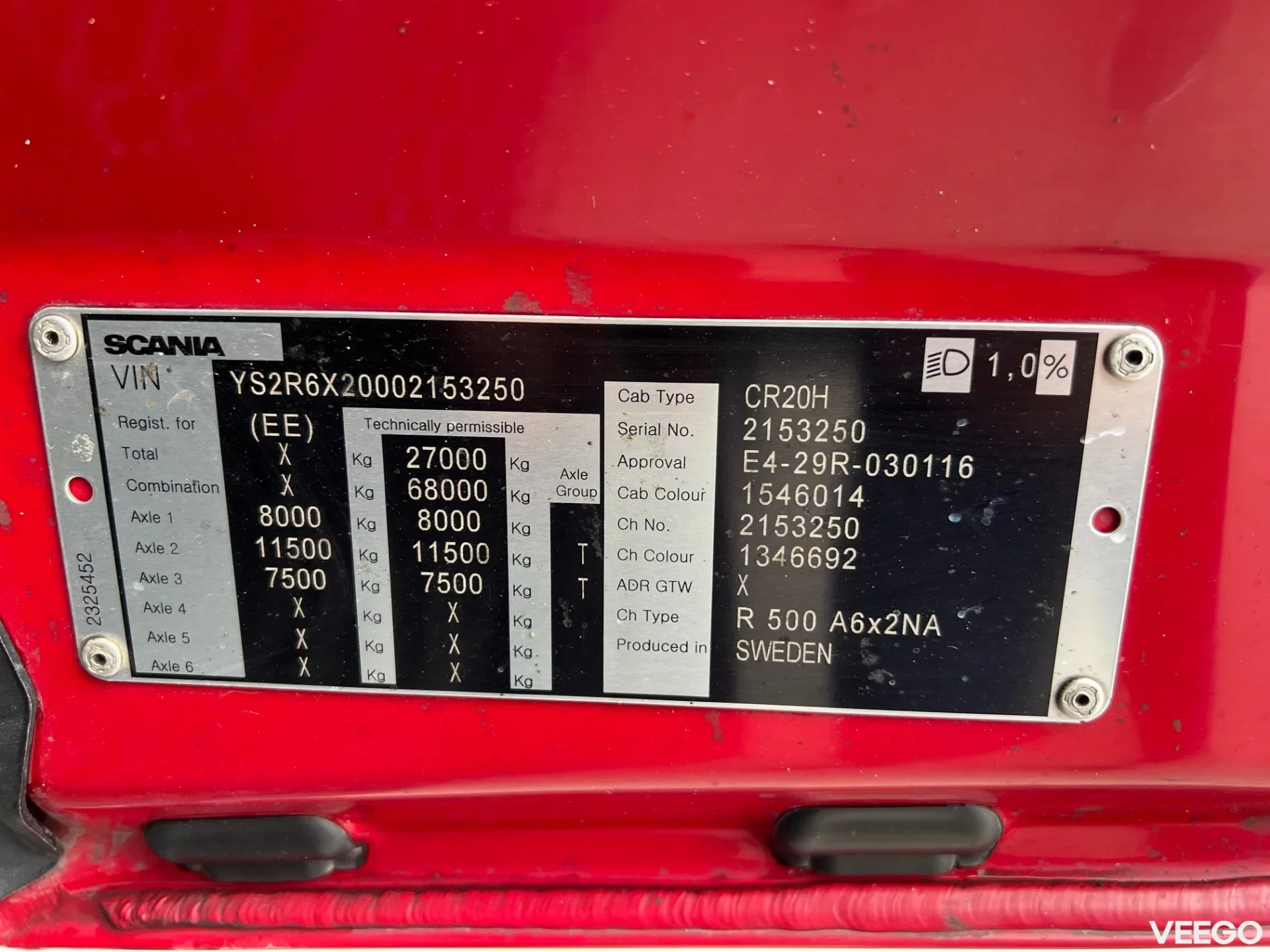 Scania R500 368kW
