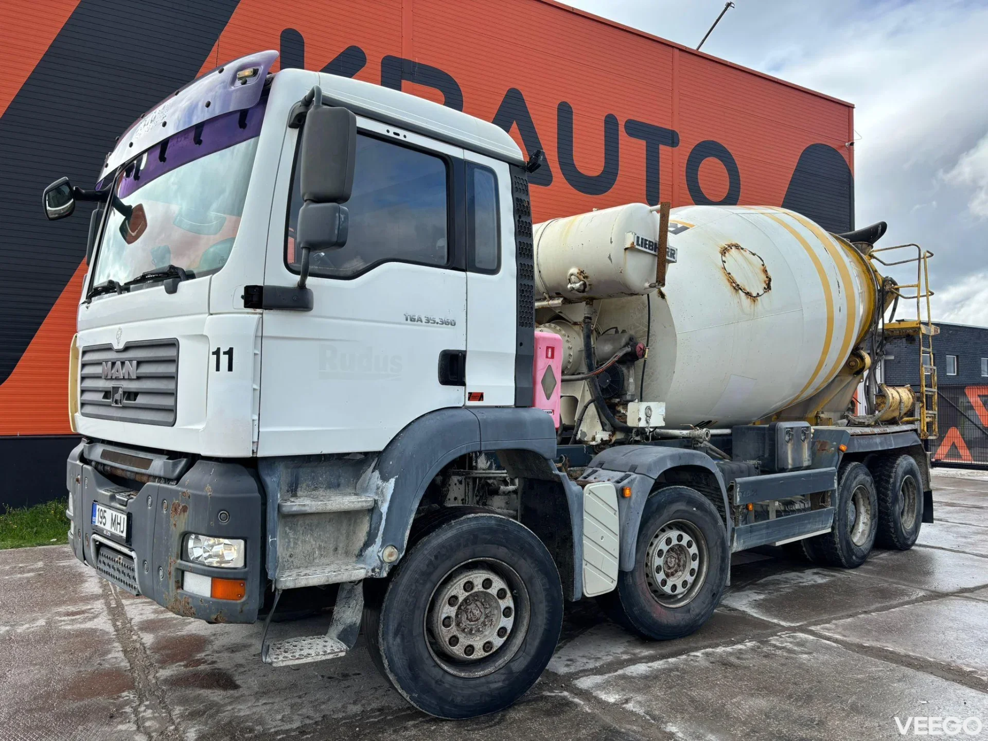 MAN TGA LIEBHERR 9 m3 / FULL STEEL 360kW