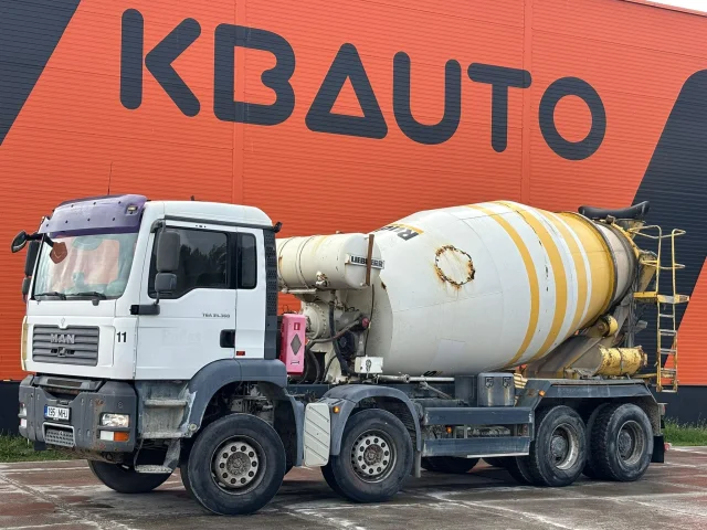 Image of MAN TGA LIEBHERR 9 m3 / FULL STEEL 360kW
