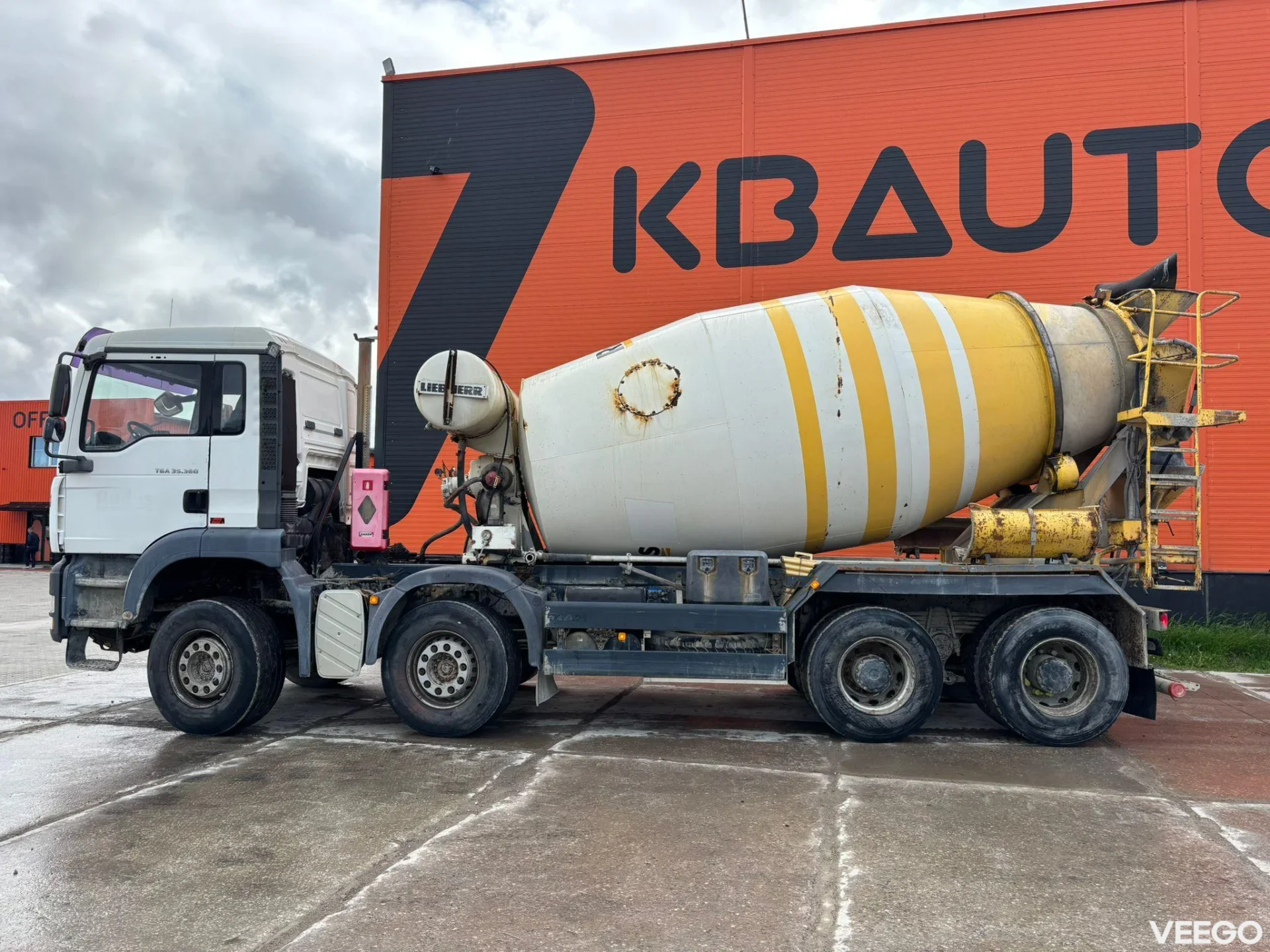 MAN TGA LIEBHERR 9 m3 / FULL STEEL 360kW