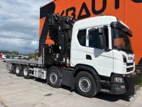 Scania G500 Possible to check by prior arrangement ! / HIAB 1058E-8 + JIB + WINCH / PLATFORM L=6223-7480 mm 500kW thumbnail