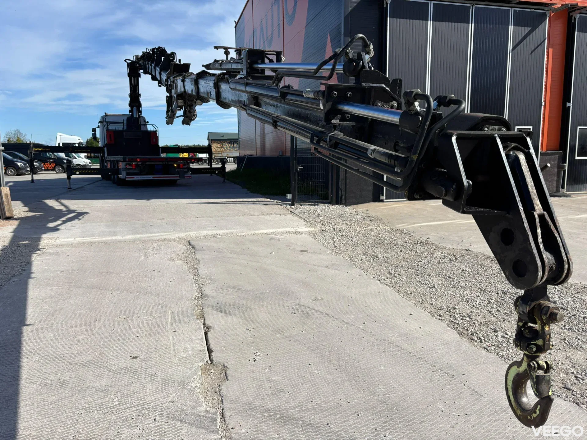 Scania G500 Possible to check by prior arrangement ! / HIAB 1058E-8 + JIB + WINCH / PLATFORM L=6223-7480 mm 500kW