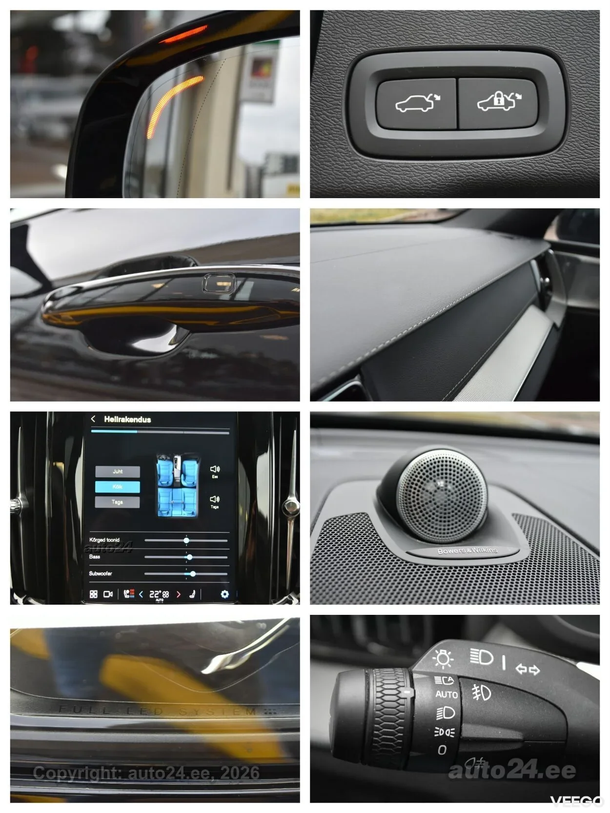 Volvo XC60 AWD B&W LUXURY+ BLACK EDITION ULTIMATE INTELL 293kW