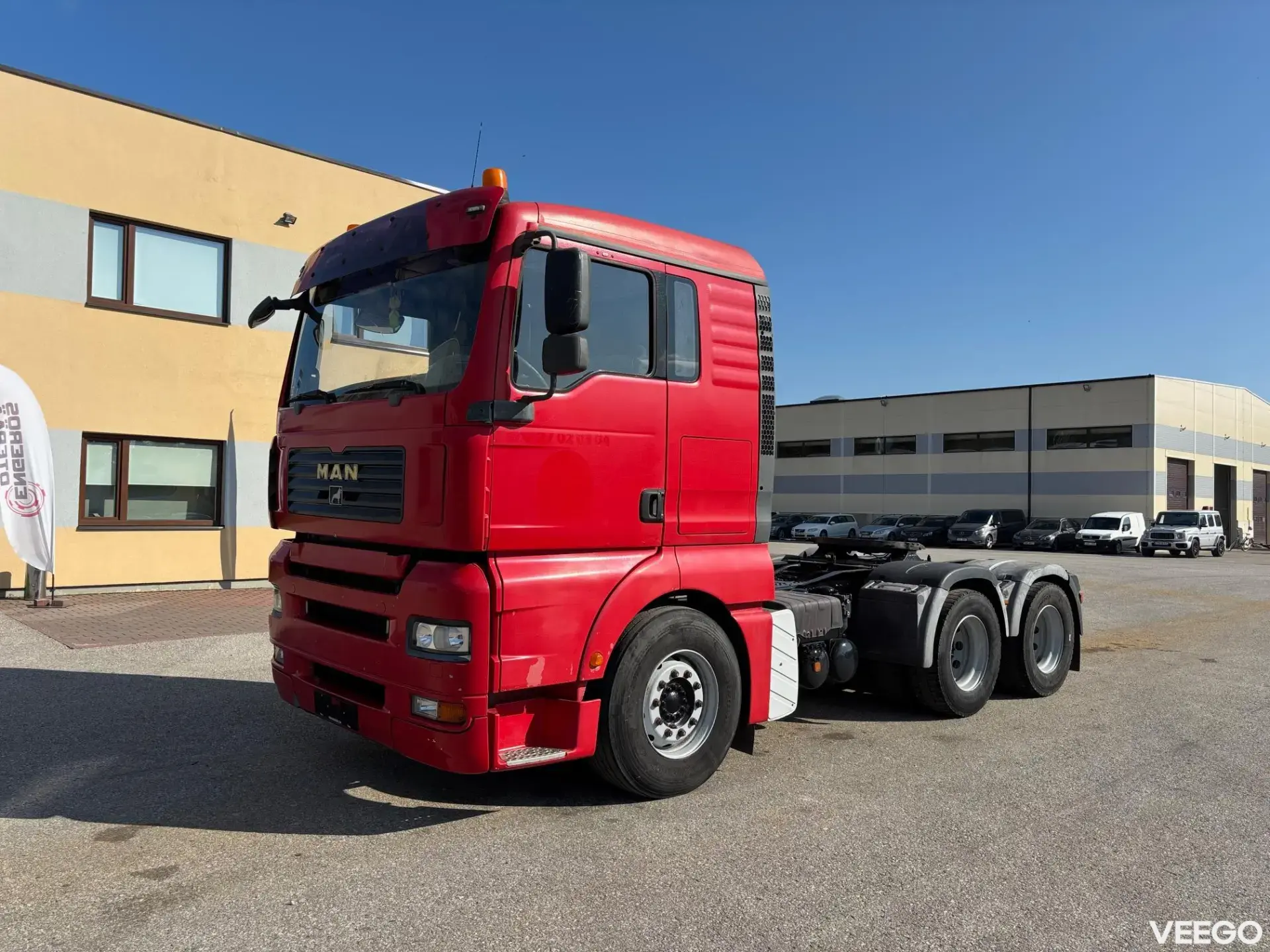 MAN TGA 6x4 + HYDRAULICS 324kW