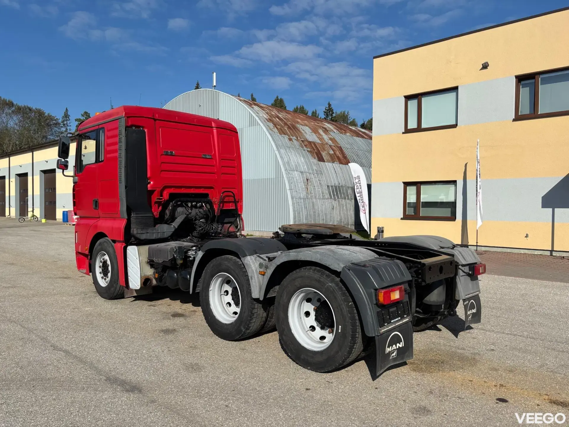 MAN TGA 6x4 + HYDRAULICS 324kW