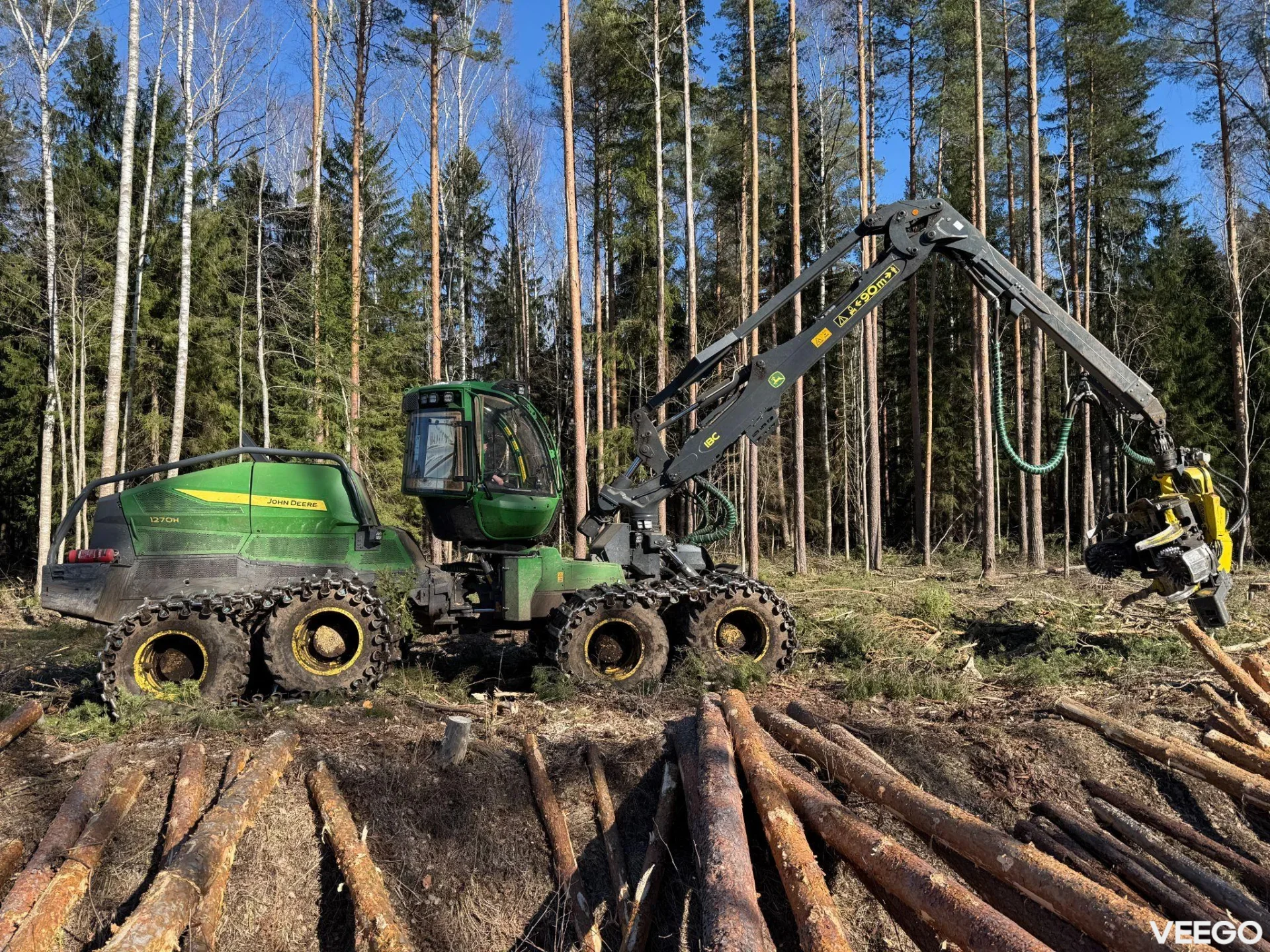 John Deere 1270H kW