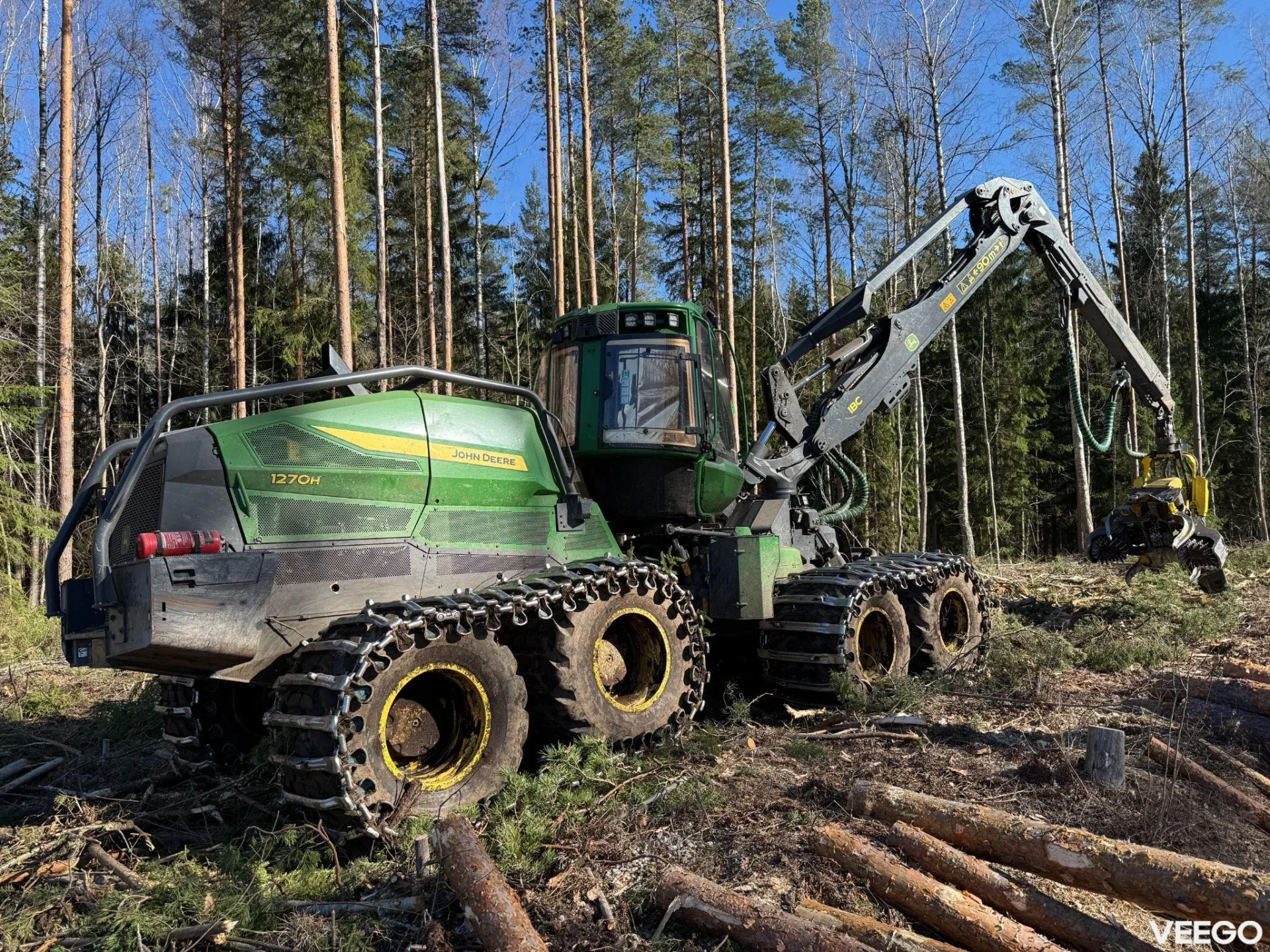 John Deere 1270H kW
