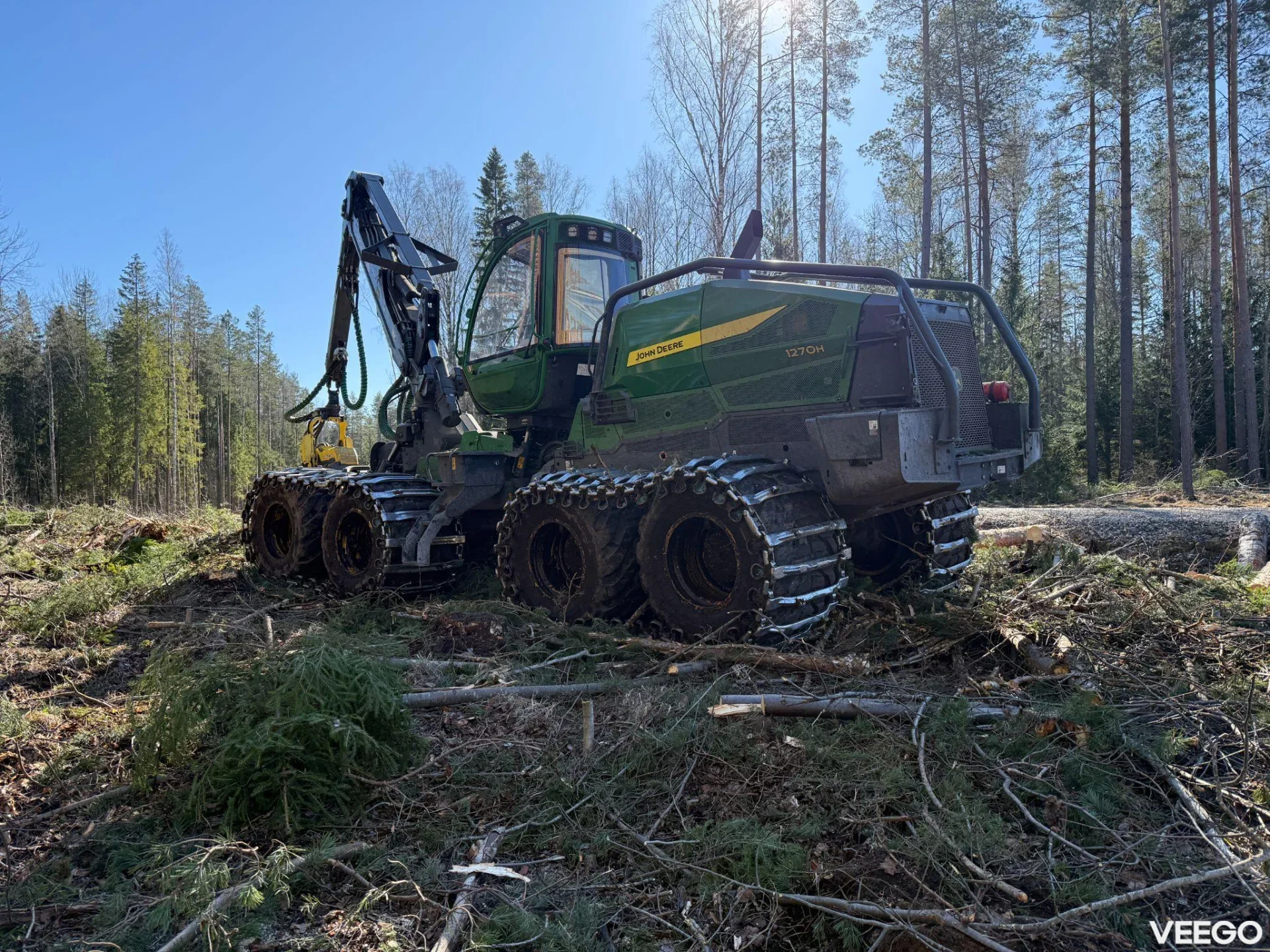 John Deere 1270H kW