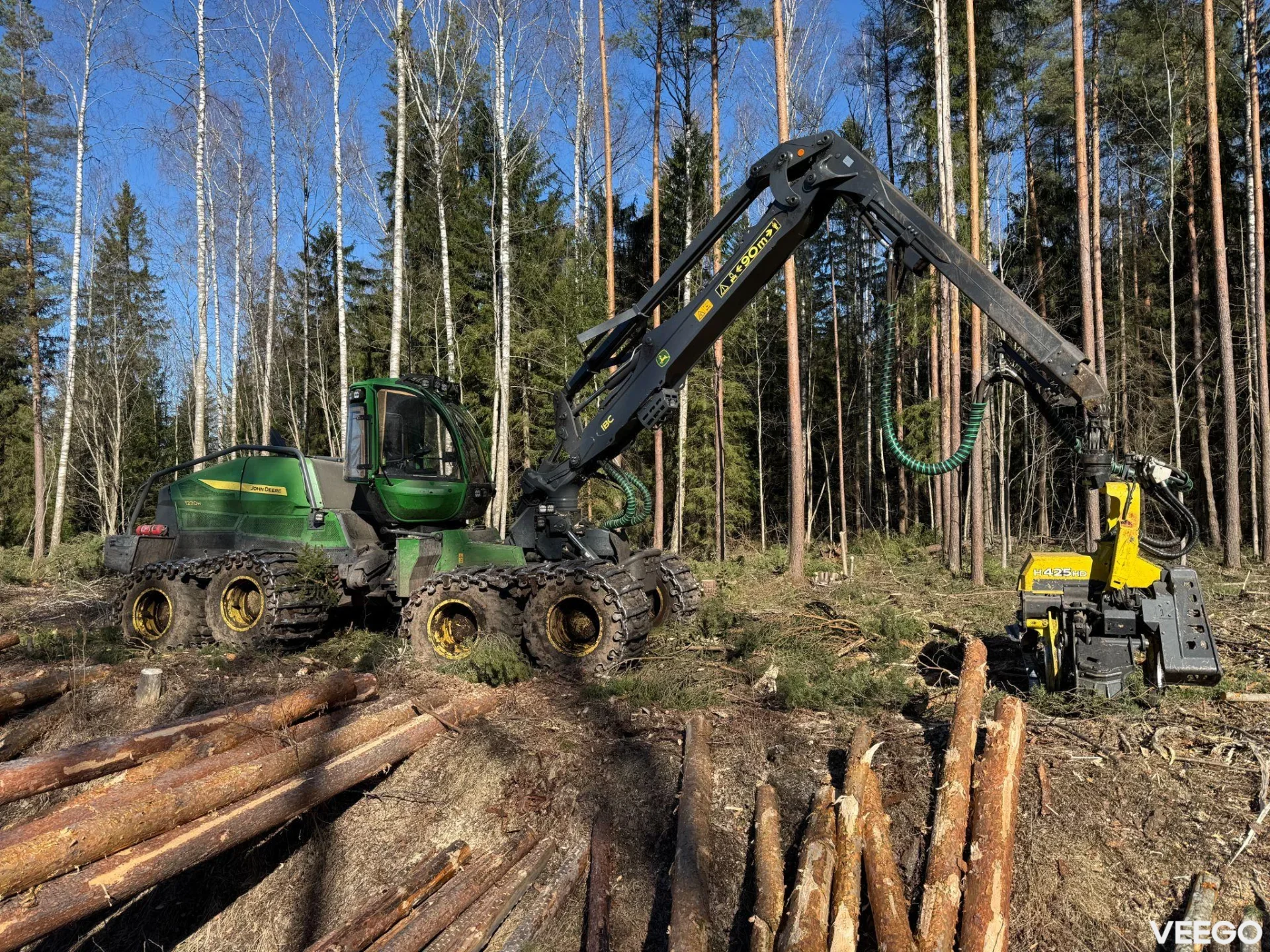 John Deere 1270H kW