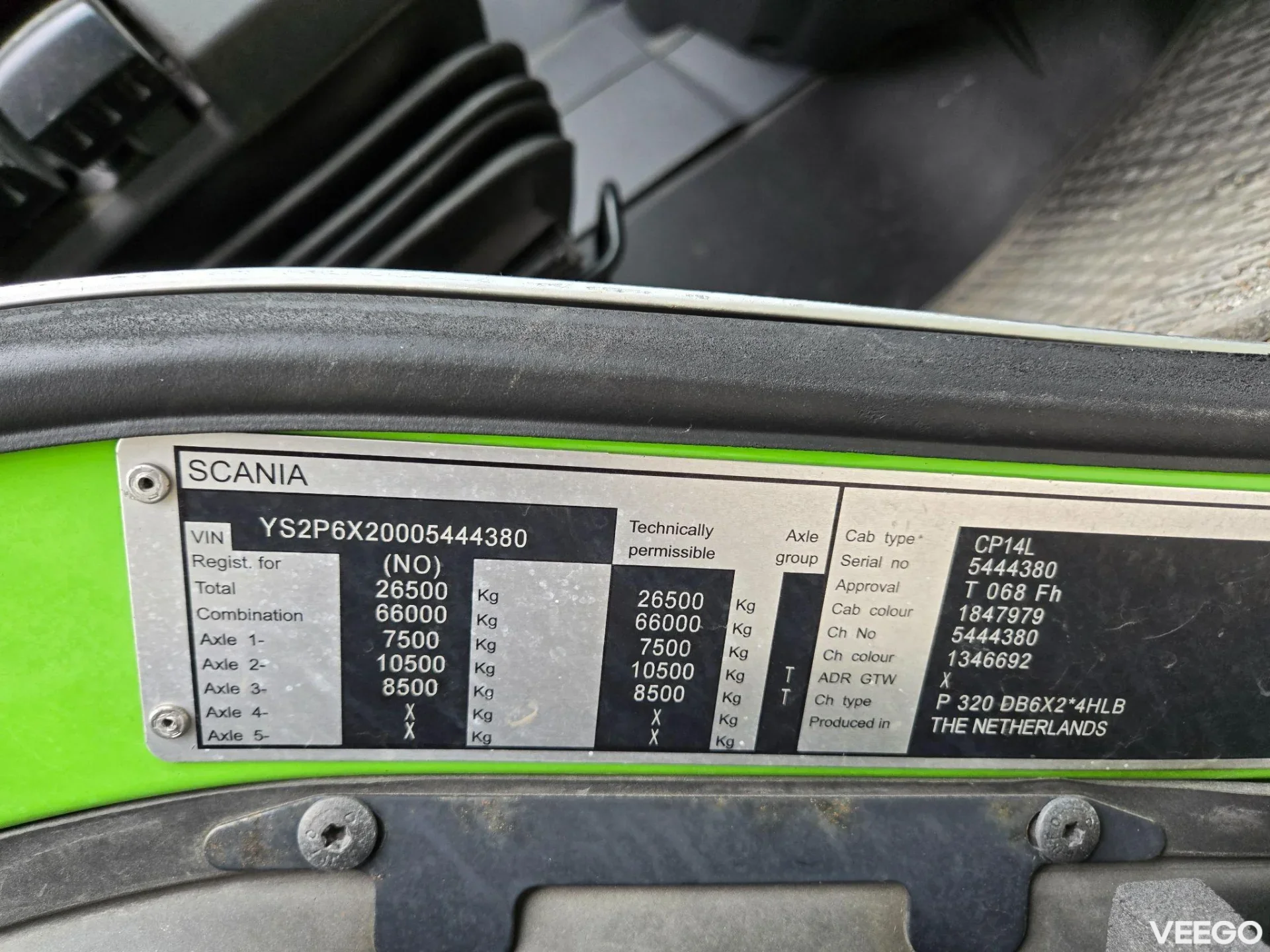 SCANIA P320 235kW