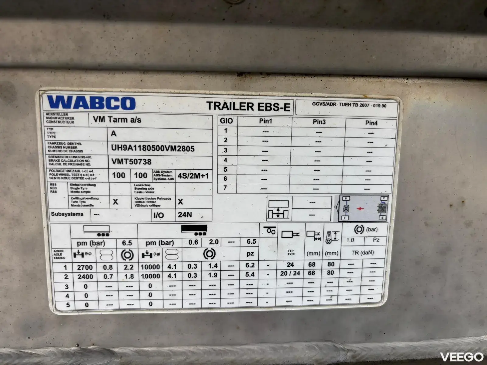VM Tarm EBS-E 3 Compartment 15000L