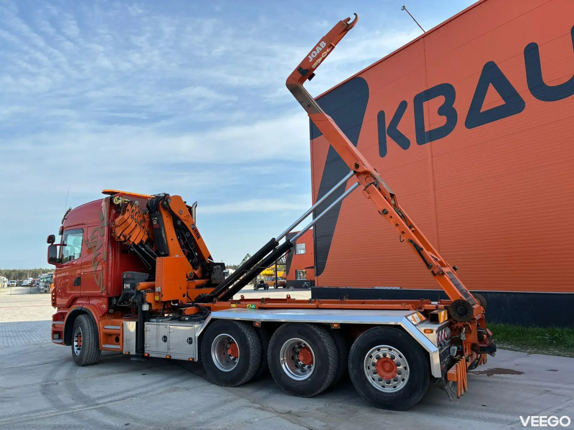 SCANIA R480 HIAB 288E-6 HIPRO / HOOK LIFT JOAB L 17 ton  L=5200 mm 353kW