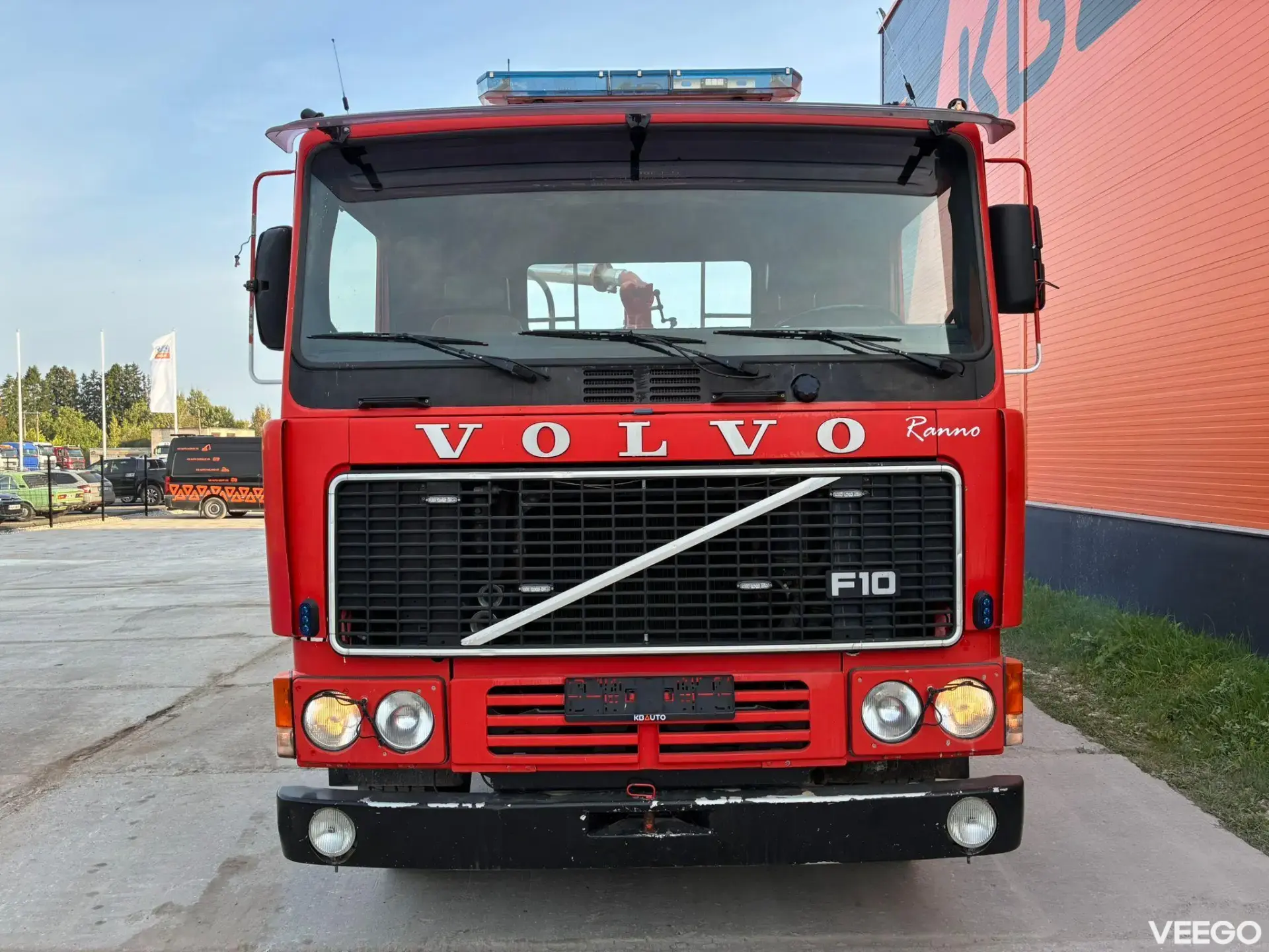Volvo F10 Ruberg / 2700 l/min / tanks 9000 I + 1000 l  184kW