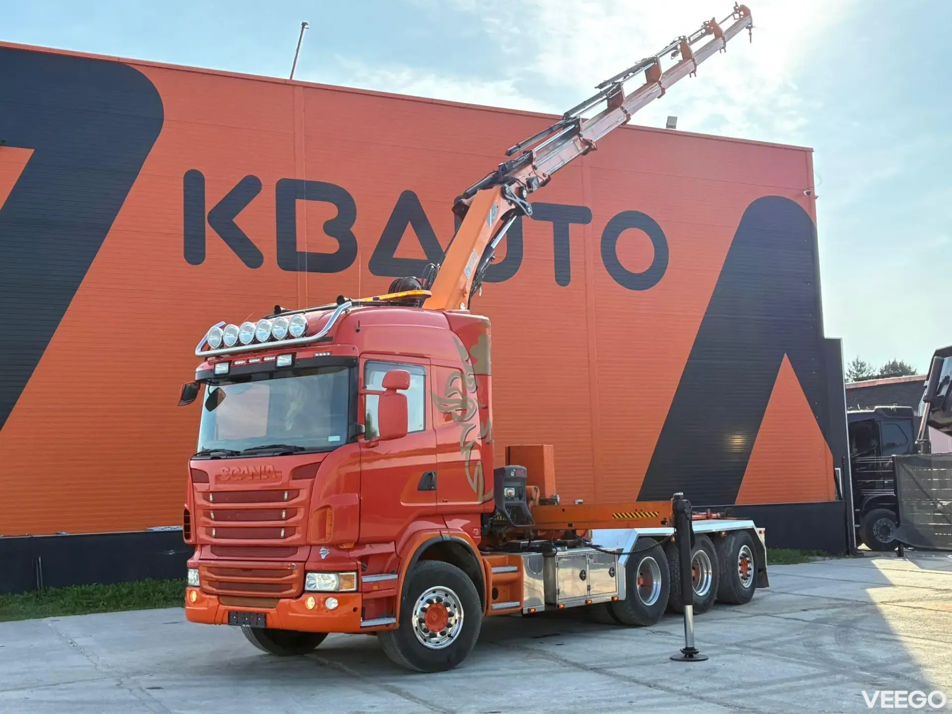 SCANIA R480 HIAB 288E-6 HIPRO / HOOK LIFT JOAB L 17 ton  L=5200 mm 353kW