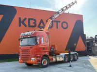 SCANIA R480 HIAB 288E-6 HIPRO / HOOK LIFT JOAB L 17 ton  L=5200 mm 353kW thumbnail