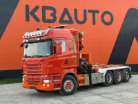 SCANIA R480 HIAB 288E-6 HIPRO / HOOK LIFT JOAB L 17 ton  L=5200 mm 353kW thumbnail