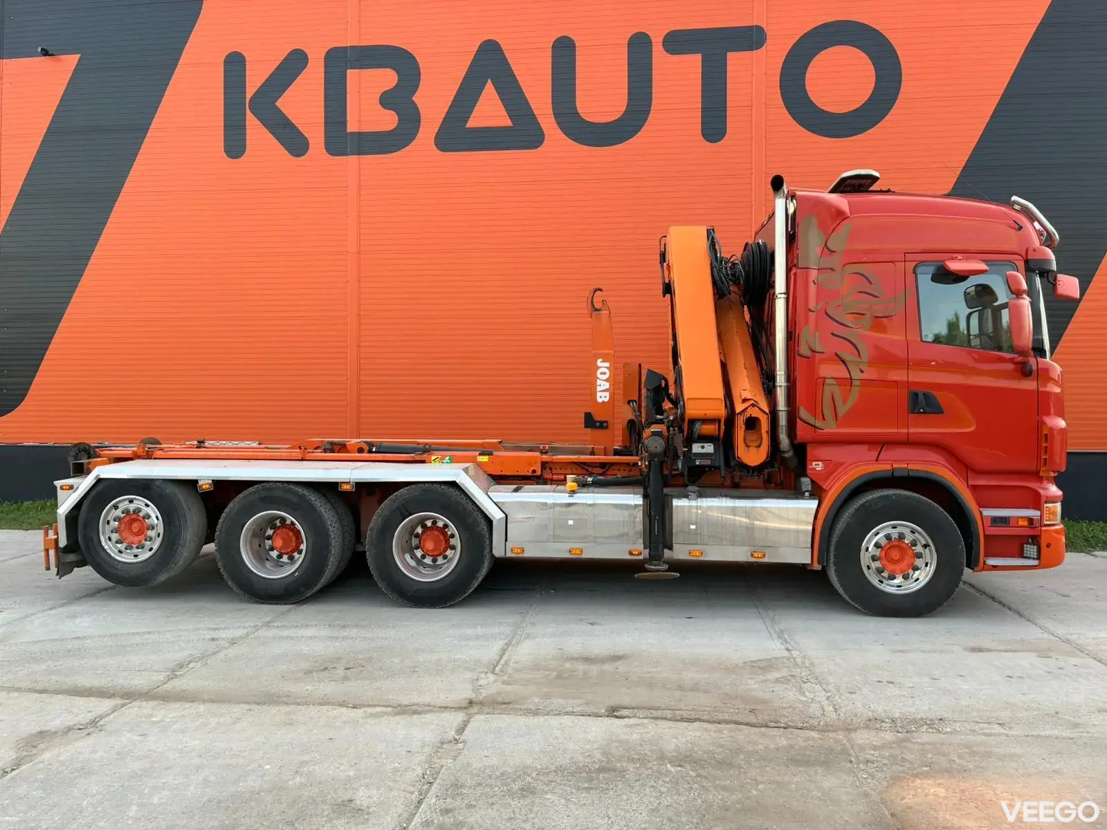 SCANIA R480 HIAB 288E-6 HIPRO / HOOK LIFT JOAB L 17 ton  L=5200 mm 353kW