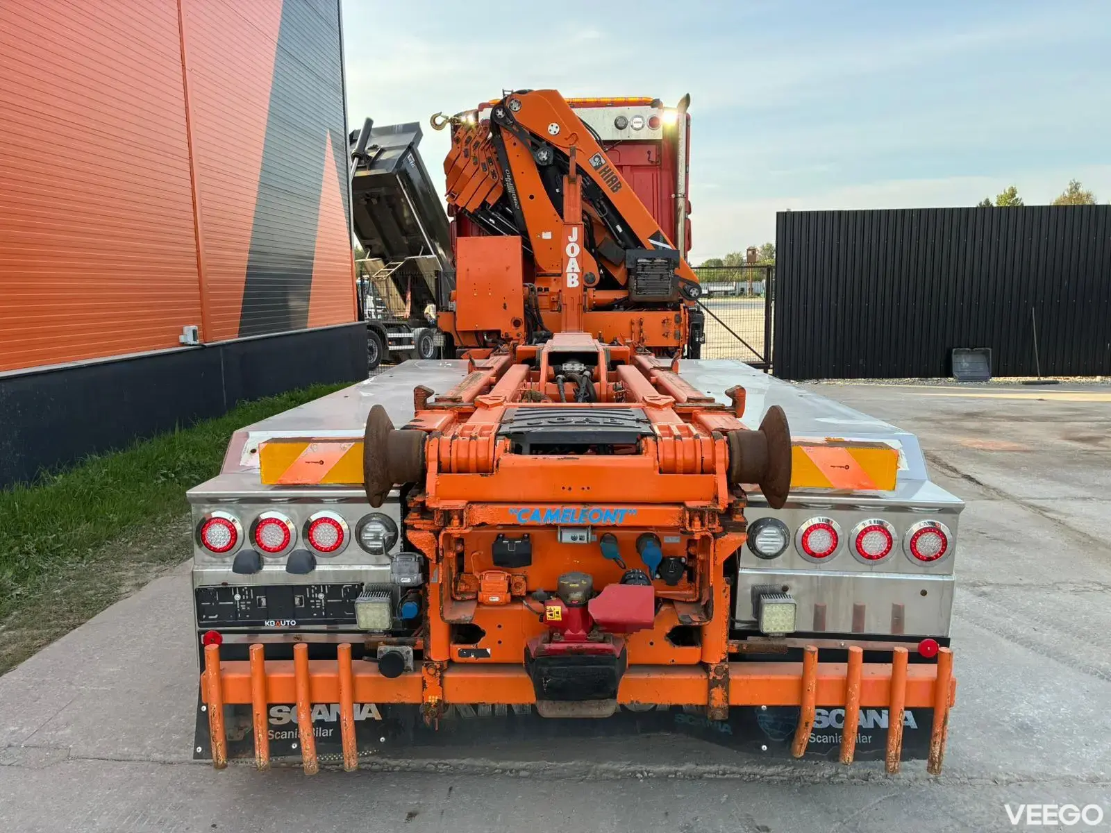 SCANIA R480 HIAB 288E-6 HIPRO / HOOK LIFT JOAB L 17 ton  L=5200 mm 353kW