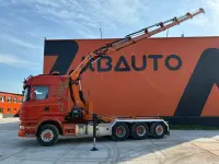 SCANIA R480 HIAB 288E-6 HIPRO / HOOK LIFT JOAB L 17 ton  L=5200 mm 353kW thumbnail
