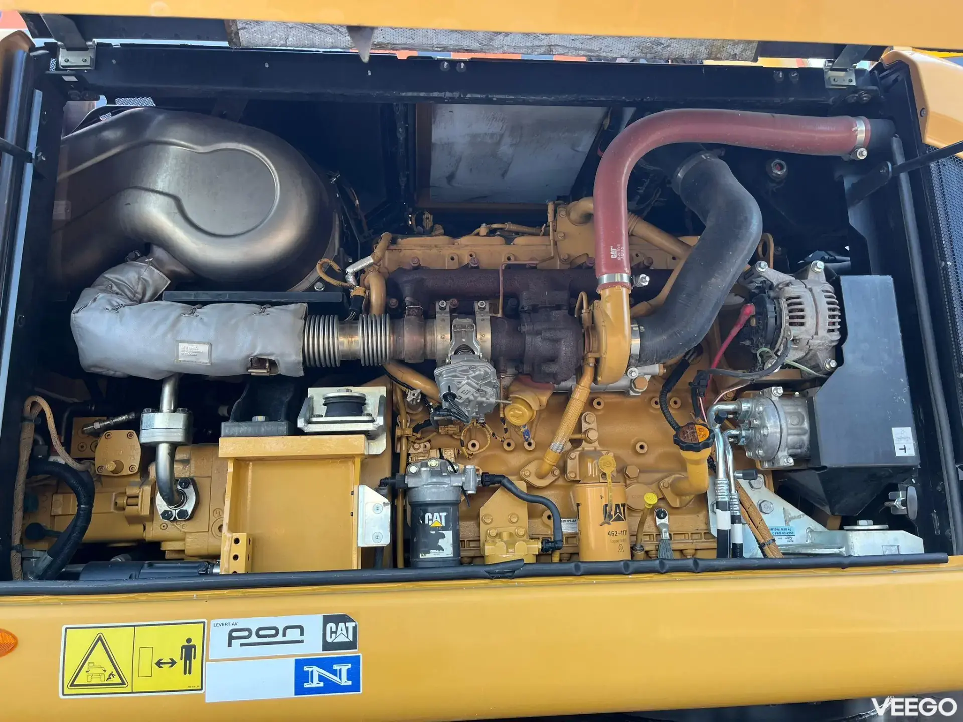 Caterpillar M 318 F ROTOTILT / CENTRAL LUBRICATION / AC 129kW