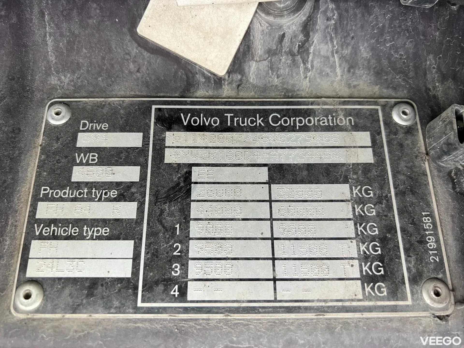 Volvo FH540 405kW