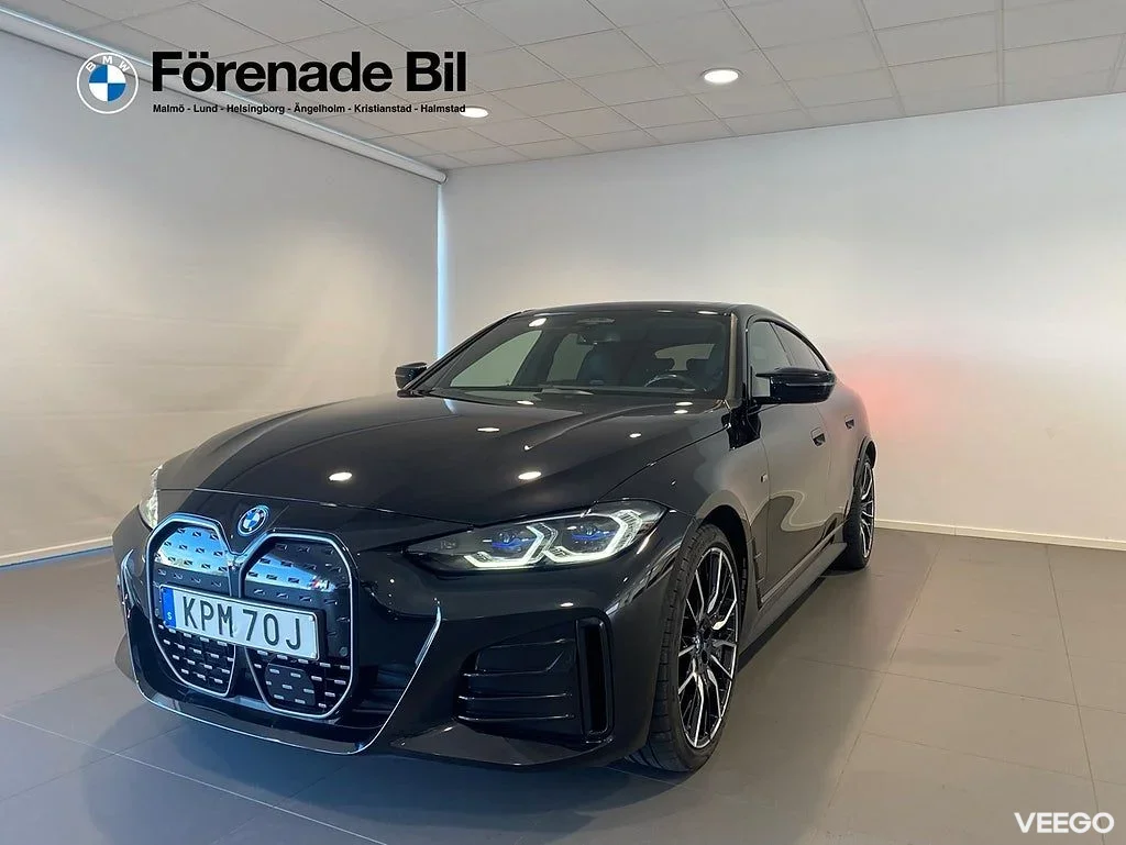 BMW i4 M50 4,95% ränta H/K HUD Keyless AdaptivFarthållare Drag 400kW