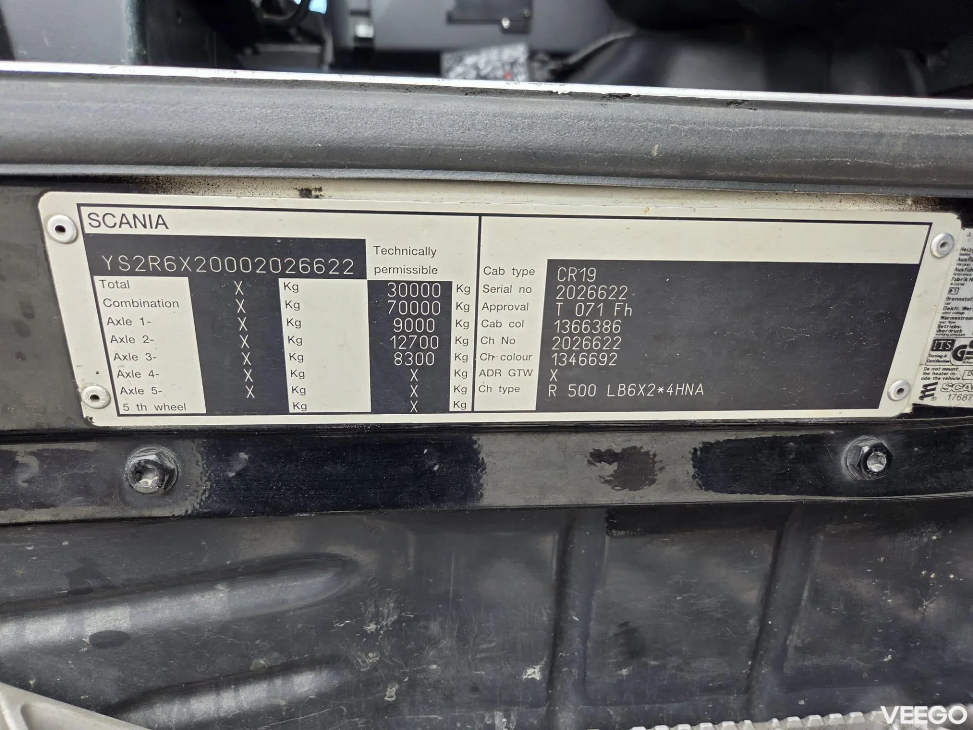 Scania R500 500kW
